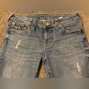 True Religion World Tour Slim Straight Jeans